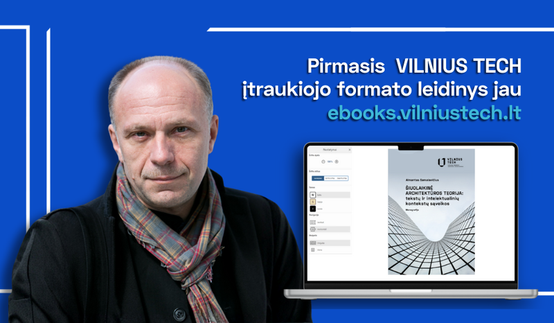 Išleista pirmoji VILNIUS TECH visiems prieinamo formato monografija